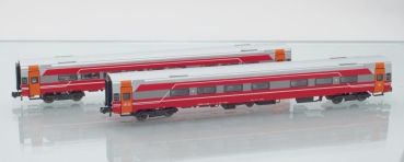 Preview: AMS 18002 - Spur N A7-1 / BC7-1 2-tlg. Set Expresszugwagen Zugziel: Trondheim Ep. VI NSB Preview: AMS 18002 - Spur N A7-1 / BC7-1 2-tlg. Set Expresszugwagen Zugziel: Trondheim Ep. VI NSB