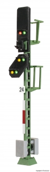Viessmann 4724 - Licht-Blocksignal mit Vorsignal, mit Multiplex Technologie