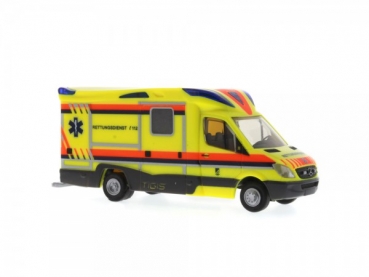 Rietze 68628 HO Ambulanz Mobile Tigis Ergo Krankentransport Ost/West