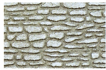 Heki 70622 - Bruchsteinmauer 50x25 cm, 2 Stück