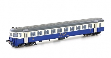 Hobbytrain H23943 - Pendelzug-Steuerwagen Bt BLS, Ep.IV, creme/blau, Innenbeleuchtung