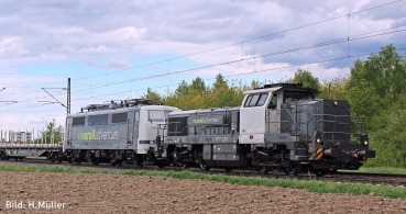 Hobbytrain H32103 - N  Diesellokomotive Vossloh DE18 RAILADVENTURE