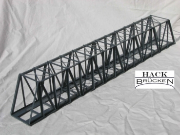 Hack K108 H0 · Lange Kastenbrücke · schräg · 108 cm
