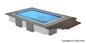 Preview: Viessmann 1240 Spur HO LCD Swimmingpool mit bewegter Wasserszene