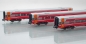 Preview: ASM 18001 - Spur N  B7-4, B7-5, + BC7-6 3tlg. Set Expresszugwagen Zugziel: Trondheim Ep. VI NSB