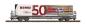 Preview: Bemo 2692150 - Spur HO -2L DC RhB Sb 65616 Jubiläumswagen "50 Jahre BEMO"