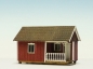 Preview: Joswood 25008 - Gartenhaus mit Veranda schwedisch (rot)