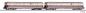 Preview: Tillig 02855 - Spur TT Triebwagen VT 137 mit Steuerwagen VS 145, DRG