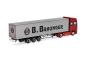 Preview: Herpa 321136  - Spur H0 Scania CS 20 Hochdach Schubboden-Sattelzug "Braunger"