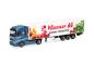 Preview: Herpa 321242 Spur H0 Renault T facelift Kühlkoffer-Sattelzug "Wanner AG"