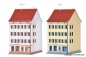 Preview: Kibri 36843 - Spur Z Mehrstöckiges Wohnhaus mit Ladengeschäft, 2 Stück