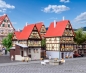 Preview: Kibri 37100 - Spur N Fachwerkhaus und Torhaus