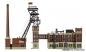 Preview: Kibri 37228 - Spur N Förderturm m.Maschinenhaus/Kohlehaus