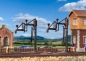 Preview: Kibri 37462 - Spur N 2 Wasserkräne mit Gelenkausleger