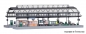 Preview: Kibri 37758 - Spur N Bahnsteighalle grau