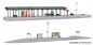 Preview: Kibri 37759 - Spur N Bahnsteig Osterburken