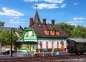 Preview: Kibri 39509 - Spur HO Bahnhof Burg-Spreewald inkl. Hausbeleuchtungs- Startset