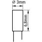 Preview: Railroad24 6781 - 20x LED 3 mm flach warmweiß