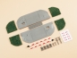 Preview: Auhagen 41604 - Spur HO Beschrankter Bahnübergang garade