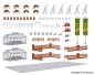 Preview: Vollmer 43644 - Spur HO Garten-Center