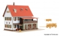 Preview: Vollmer 43721 - Spur HO Bauernhaus mit Scheune