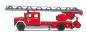 Preview: Preiser 31265 - Spur H0 Magirus Drehleiter DL 30. Staffelfahrerhaus