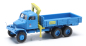 Preview: Igra Modell 66708110 - Spur TT LKW Praga V3S mit Pritsche und Kran HR3001, Bausatz