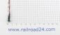 Preview: Railroad24 6800 - Spur HO 4x Deckenlampe schwarz Industriedesign