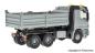 Preview: Viesmann 8037 Spur HO MB ACTROS 3-achs Muldenkipper mit Rundumleuchten, silber, Funktionsmodell