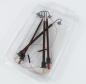 Preview: Railroad24 8053 - Spur HO 4x Holzlampe 114mm