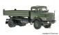 Preview: Viesmann 8161 - Spur HO MB Rundhauber 2-achs mit Kipp-Pritsche, Militär, Basis, Funktionsmodell