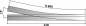 Preview: Tillig 85195 - Spur HO/HOe Dreischienen-Schmalspurweiche