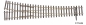 Preview: Tillig 85343 - Spur HO Weiche EW1 rechts, L228, R866, 15'