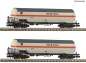 Preview: Fleischmann 849101 - 2-tlg. Set: Druckgaskesselwagen, NS