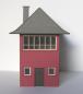 Preview: Laffont H3511 - Dpur HO Stellwerk mit Walmdach und Ziegelfassade