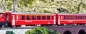 Preview: Kato/Lemke K10-1414 - Spur N 4ER SET PERSONENWAGEN EW I RhB, EP.V-VI, SET B