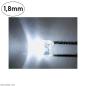 Preview: Railroad24 6754 - 20x LED 1,8mm weiß transparent