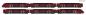 Preview: Roco 7710039 - Spur HO 6-tlg. Set: Railjet-Doppelstocktriebzug Rh 4706, ÖBB