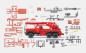 Preview: Preiser 31269 Spur H0 Kranwagen KW 16. F Magirus 250 D 25 A. Bausatz