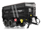 Preview: Wiking 077874 -  Spur 1:32 Krampe Big Body 650 Hinterkipper mit Silageaufsatz schwarz - Reifenspuren