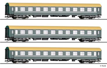 Tillig 01096 - Spur TT Reisezugwagenset „Filmzug“ der DB AG