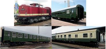 Tillig 01121 - Spur TT Museumszug  BR 112 und Personenzugset OSEF