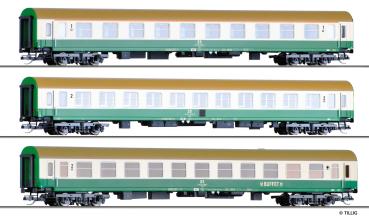 Tillig 01124 - Spur TT Personenwagenset 'Halberstadt', der DR