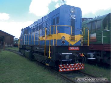 Tillig 02762 - Spur TT Diesellok 742 692 der KŽC Doprava s.r.o.