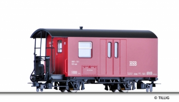 Tillig 13971 - Spur HOm Schmalspur-Packwagen der Harzer Schmalspurbahn GmbH (HSB)