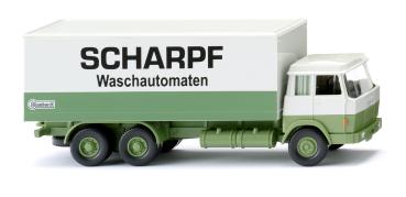 Wiking 044002 Spur HO Koffer-Lkw (Hanomag Henschel) "Scharpf"