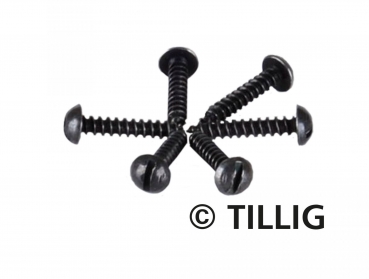 Tillig 08970 - 100 Holzschrauben, 1,4x8mm