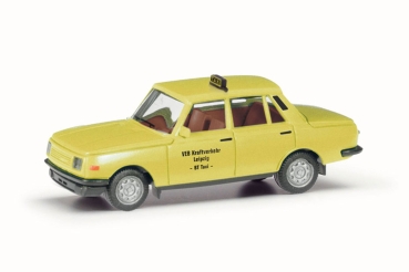 Herpa 097710 - Wartburg 353 '85 "VEB Kraftverkehr Leipzig/Taxi" (Sachsen/Leipzig)