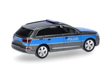 Herpa 098946 - Spur HO Audi Q7 "Polizei Vorführfahrzeug"