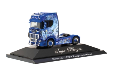 Herpa 111300 - Scania CS20 Solozugmaschine "Ingo Dinges/Arendelle"